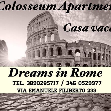 Dreams In Rome - Colosseum Apartment Екстериор снимка
